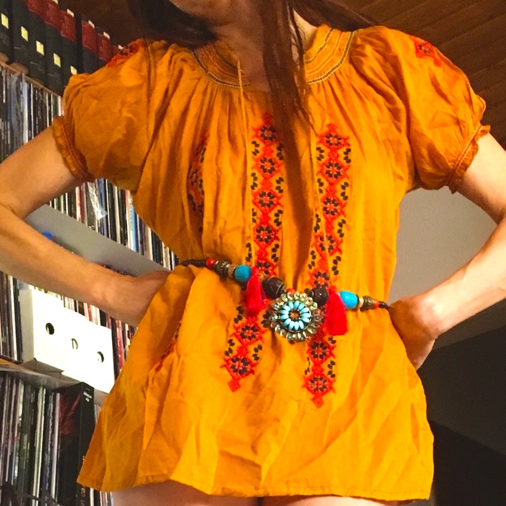 Free People, Gorgeous Brand New Boho Blouse without tags